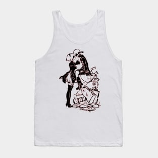 2b and 9s Nier Automata Tank Top